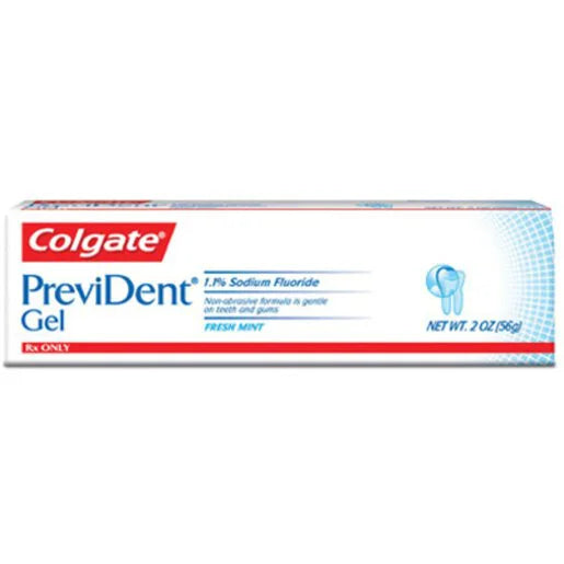 Colgate PreviDent Brush-On Gel — 1.1% Sodium Fluoride Prescription Gel